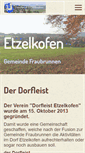 Mobile Screenshot of etzelkofen.ch